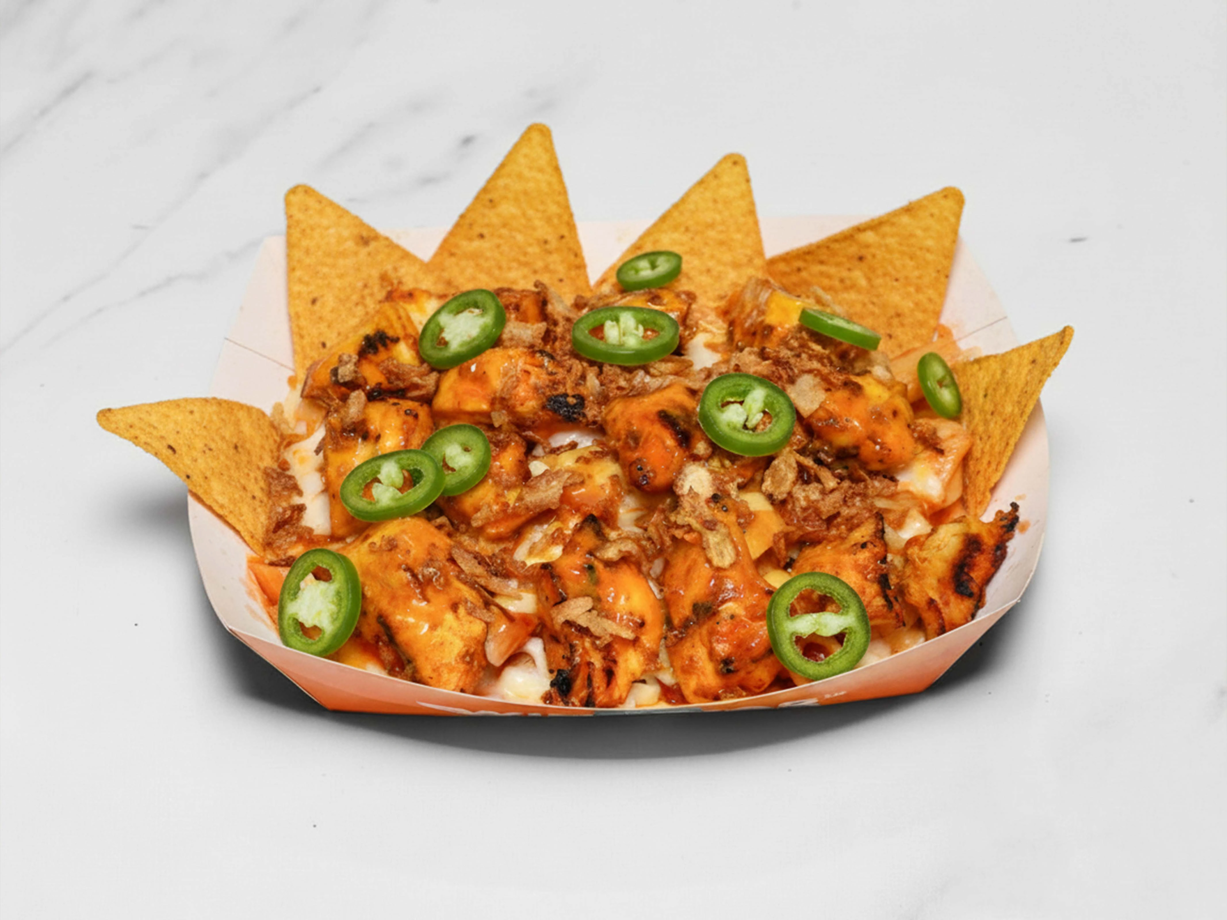 Chicken nachos